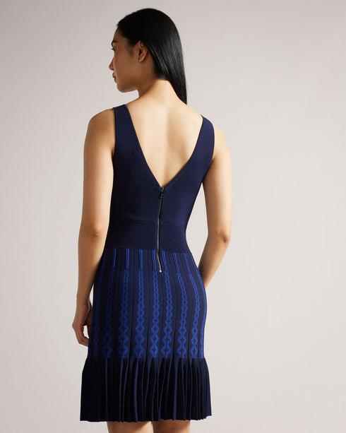 JULOTE-Dresses-Flippy Knit Skater Dress- Ted Baker Romania